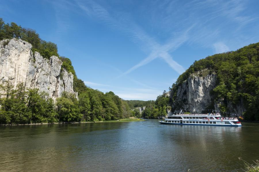 Schifffahrt durch den Donaudurchbruch