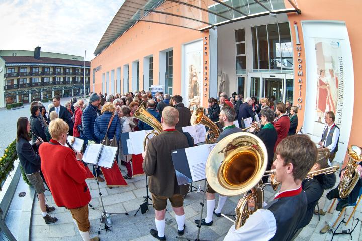 Musikalisch begleitet wurde der Auftakt zum touristischen Frühjahrsempfang von der Blaskapelle Bad Gögging. 